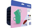 Brother LC227XL Value-Pack - Confezione Da 4 - Nero, Giallo, Ciano, Magenta - Originale - Cartuccia D'inchiostro - Per Mfc J4420DW, J462