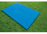 Set Di Piastrelle Di Protezione Del Pavimento Della Piscina Bestway® Flowclear™, 9 Pezzi Da 50 X 50 Cm, Blu