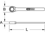Ks Tools Acciaio Inox Chiave Combinata, 27 Mm