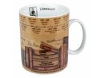 KöNitz Literature Wissensbecher, Englisch, Becher, Tasse, Kaffeetasse, Porzellan, Literatur, 460 Ml, 11 1 330 1825