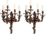 Casa Padrino: Set Di Applique In Ottone - Qualità