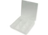 Scatola Per Minuteria Motoforce, Trasparente, Con 9 Scomparti, 137X137X30Mm
