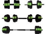Set Di Manubri, 30LB Manubri Regolabili, Barre Manubri Regolabili Set Di Manubri, Pesi Per Allenamento Aerobico Fitness Palestra