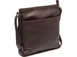 The Chesterfield Brand Pelle Borsa A Tracolla Lunton Shoulder Bag Brown Marrone Scuro