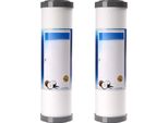Inf 2 Pezzi Cartucce Filtro Acqua Composito Ppc 10 Pollici - Ricambio Universale