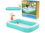 Piscina Gonfiabile Dunk'n Splash 251 X 168 X 102 Cm Bestway 54445