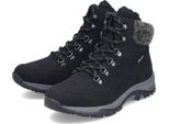 Rieker Donna Stivaletto Stringato Foderato Nero 36