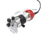 Pantografo Per La Lavorazione Del Legno, Motore Da 800 W, Velocità 30000 Giri/Min, Rosso