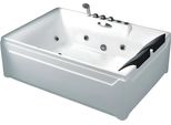 Badewanne Whirlpool Blubberbad Hydromassagewanne Spa-Bad Whirlwanne 183X123 Cm