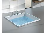 Piscina Benessere Vasca Da Bagno Idromassaggio Vasca Calda Piscina Relax 135X135 Cm
