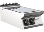 Mareno M1-900 Plancha Con 2 Piastre Di Cottura Piatte, 40 Cm