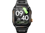 Inf C68 Smartwatch Con Chiamata Bluetooth E Monitoraggio Della Salute Nero+Giallo