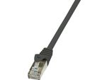 Logilink Cavo Patch Cat 5E F/Utp Nero 0,25 M