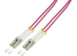 Cavo Patch In Fibra Ottica Logilink, Lc Duplex - Lc Duplex, OM4, 0,5 M