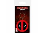 Portachiavi In Gomma Marvel Comics Simbolo Di Deadpool 6 Cm