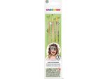 Snazaroo Spazzole Per Il Viso - Verde 3 Pz