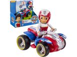 Figura Di Paw Patrol Ryder + Veicolo Quad Atv
