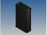GehÄUse In Alluminio - Schwarz - 145 X 85,8 X 36,9 Mm