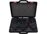 Ks Tools Kit Di Prova Del Sistema Di Sovralimentazione Dell'aria Per Autocarri, Set Di 7 Pezzi - 460.2465