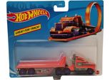 Mattel BFM75 Hot Wheels Grande Per La Pista! Autocarro Personalizzato Hitch N` Haul, Arancione E Viola, Auto Giocattolo Super Transporter