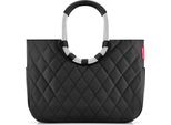 Reisenthel Borsa Shopper Borsa A Tracolla Loopshopper Rhombus Black Nero