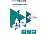 Sencor Sla FA6B150 A6 Fogli Di Laminazione/Coperture, Spessore Foglio 2 X 75 Micron, Confezione Da 100