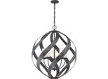 Grande Lampada A Sospensione Per Esterni Old Black E14 40W Blacksmith Quintiesse