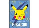 Nintendo - Polarowa Koc Pikachu Z Motywem Pokemon - Oficjalny Produkt Akcesoryjny