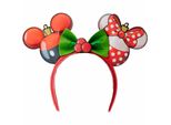 Loungefly Disney Mickey & Minnie Cerchietto Natalizio Per Orecchie