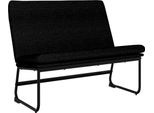 Syfax™ Panca Nera 100X75X76 Cm In Tessuto
