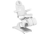Poltrona Estetica Elettrica Azzurro 870S Pedi 3 Siln. Bianco