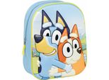 Zaino Scuola Materna 3D Bluey Blu