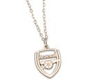 Arsenal Fc - Crest - Collana Con Ciondolo - Metallo TA11344 (Taglia Unica) (Argento)