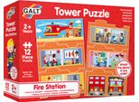 Galt Puzzle Stazione Dei Pompieri 12 Pezzi