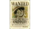Lampe In Stile Neon One Piece - Wanted Luffy (30 Cm)