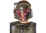 Star Wars - Maschera "Boba Fett"" - Ragazzi BN5813 (Taglia Unica) (Verde/Rosso)"