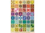 Cobble Hill Puzzle Quilt Blocks - 1000 Pezzi Giocattolo Colorato