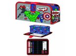 Pyramid Avengers Hero Club Set Di Cancelleria E Astuccio Per Matite 20X11X6,5 Cm Multicolore Taglia Unica