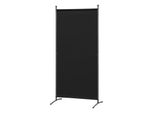 Angel Living 1 Pezzo Schermo Pieghevole 81 X 180 Cm Tessuto Divisorio Camera Parete Balcone Privacy Schermo Nero