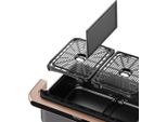Cosori Dual Blaze Twinfry Friggitrice Ad Aria Calda 10 Litri Nero