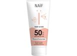 NaïF Crema Solare Protettiva Per Bambini E Ragazzi - Spf 50 - 100 Ml | Altro