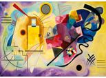 Puzzle Bluebird Kandinsky - Giallo-Rosso-Blu 1925 - 1000 Pezzi