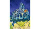 Puzzle Dell'uccello Azzurro Puzzle Di Vincent Van Gogh La Chiesa Di Auvers-Sur-Oise 1000 Teile