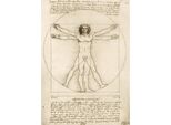 Puzzle 1000 Elementi. Uomo Vitruviano. Leonardo Da Vinci, 1490