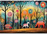 Yazz Puzzle Foresta Colorata - 1000 Teile Puzzle