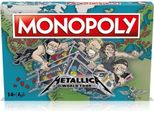Monopoly Metallica: ŚWiatowa Trasa - Wersja Francuska (Gra Planszowa)