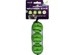 Gioco Per Cani Comets Neutron Star Con Squeaker Verde - Confezione Da 3