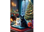 Puzzle Bluebird Motivo Natalizio Aspettando Il Natale - 300 Pezzi
