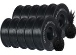 Filamento 3D Abs+ Geeetech, Diametro 1,75 Mm, Alta Resistenza Agli Urti, Nero