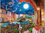Puzzle 2000 Notte Romantica A Venezia Castor